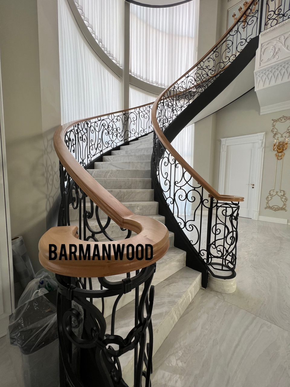 decorative spiral step worksaple in terhan