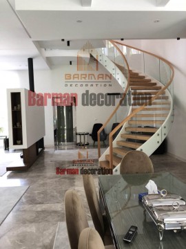 #پله گرد - پله پیچ -پروژه پاسداران5